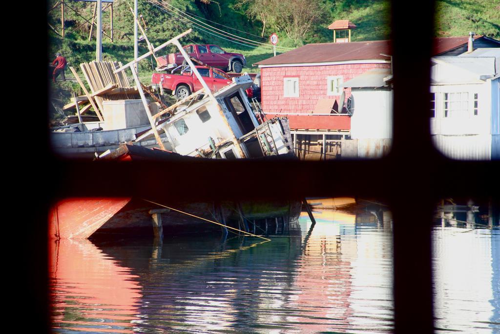 Palafito Hostel Chiloe Castro Extérieur photo